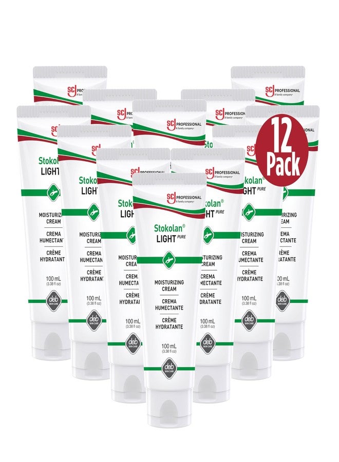 SC Johnson Professional STOKOLAN Light Pure Post Work Hand Cream 100ml, 3.3814 Fl Oz (Pack Of 12) - Image 1